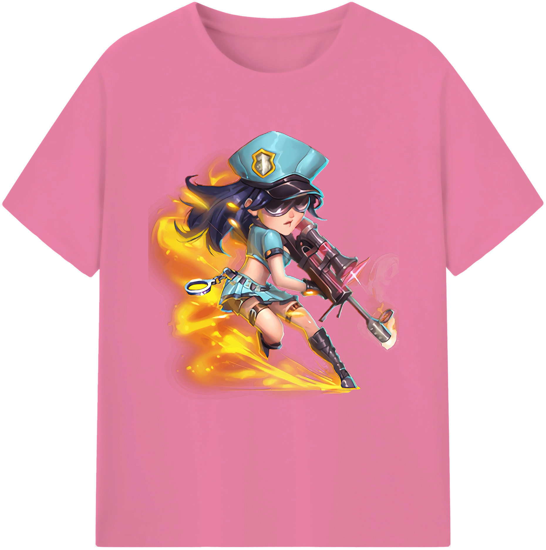 リーグ・オブ・レジェンド League of Legends LOL 綿100％半袖Tシャツ（フロントプリント）